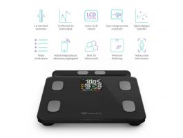 Truelife TLCSMFSW8NNBA FitScale W8 okosmérleg, fekete (8595720000000)